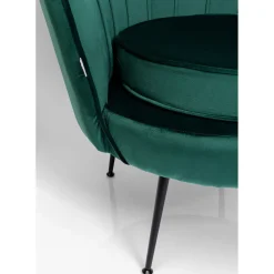 Fauteuil Water Lily Noir Vert Fonce