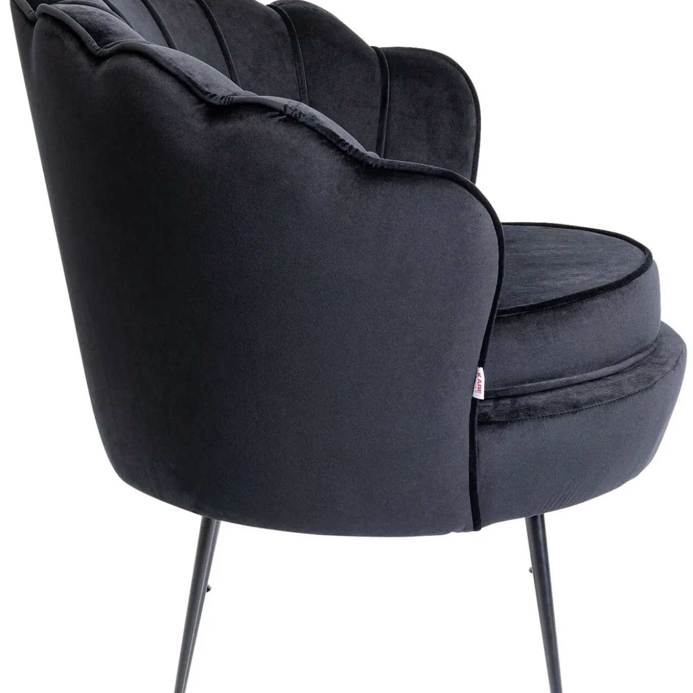 Fauteuil Water Lily Noir Noir