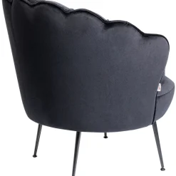 Fauteuil Water Lily Noir Noir