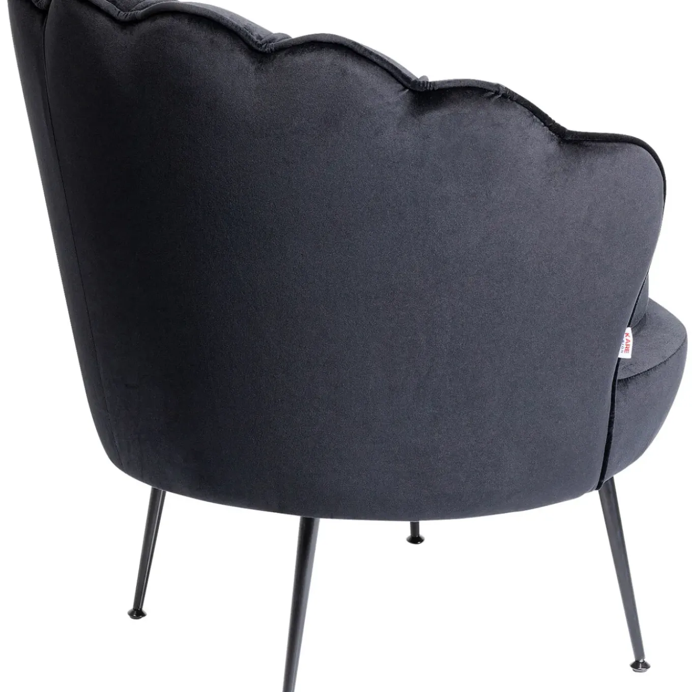 Fauteuil Water Lily Noir Noir