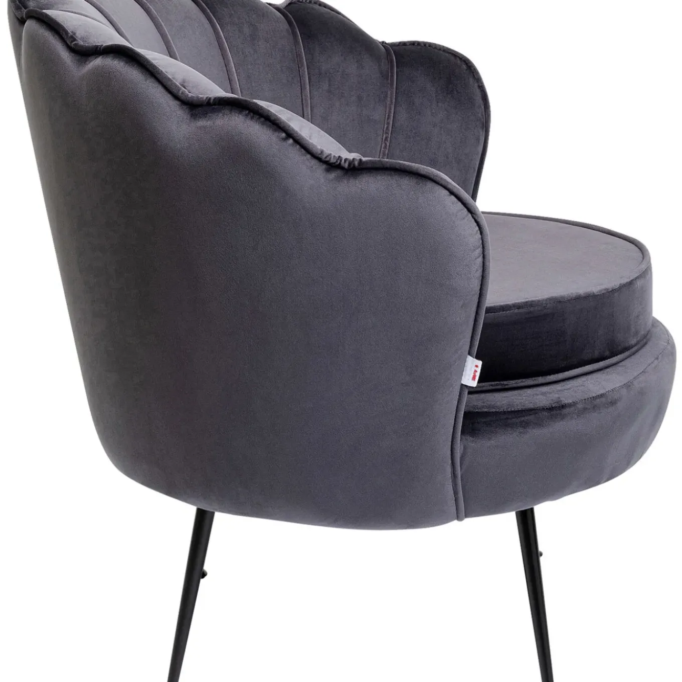 Fauteuil Water Lily Noir Gris