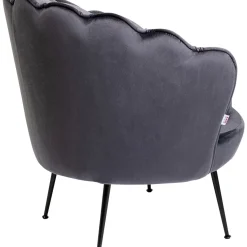 Fauteuil Water Lily Noir Gris