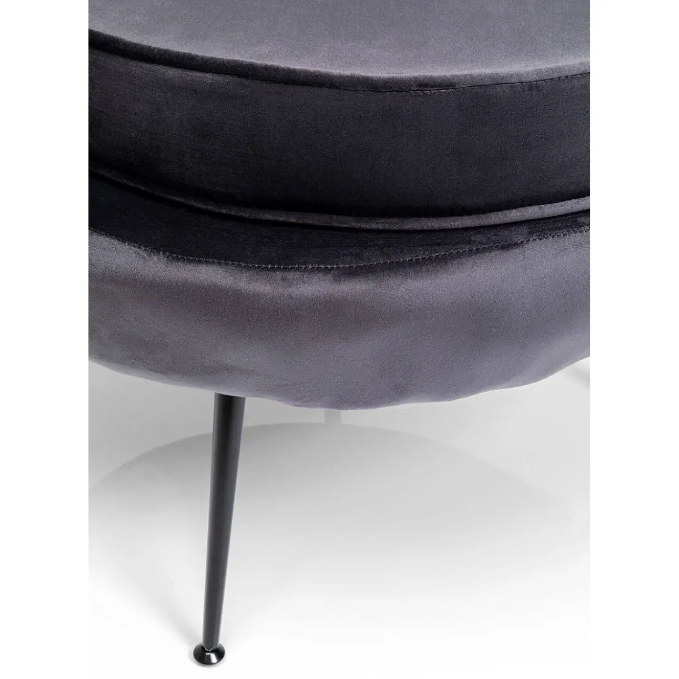 Fauteuil Water Lily Noir Gris