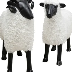 Figurine Décorative Bathilde Ram Blanc 78Cm