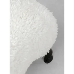 Figurine Décorative Bathilde Ram Blanc 78Cm