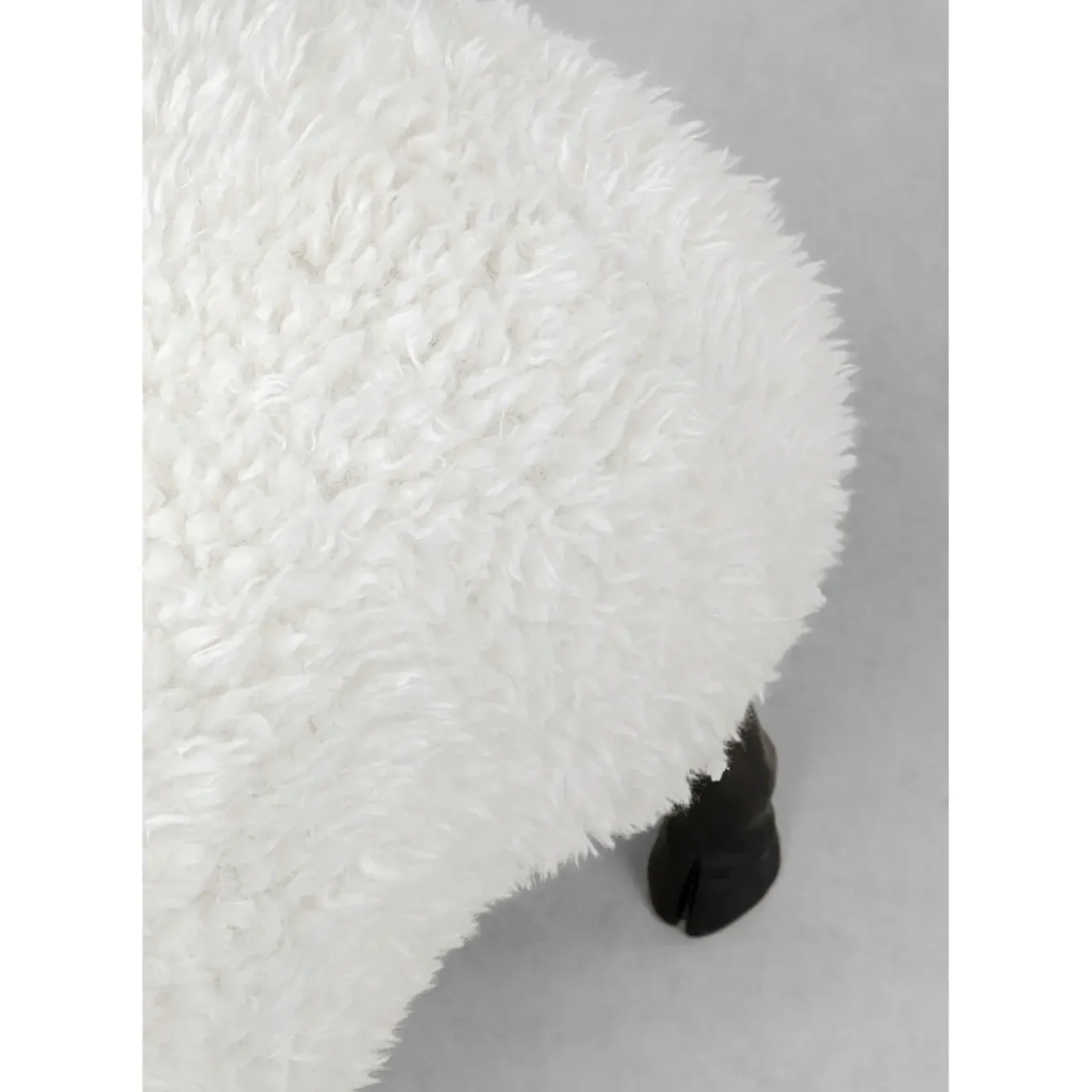 Figurine Décorative Bathilde Ram Blanc 78Cm