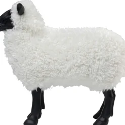 Figurine Décorative Bathilde Blanc 48Cm