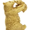 Figurine Décorative Bear Lucky Mom Dore 27