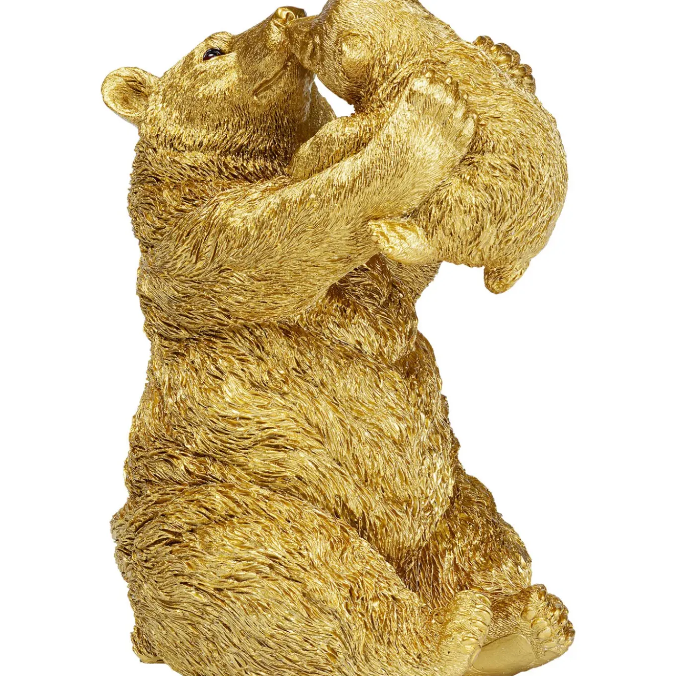 Figurine Décorative Bear Lucky Mom Dore 27