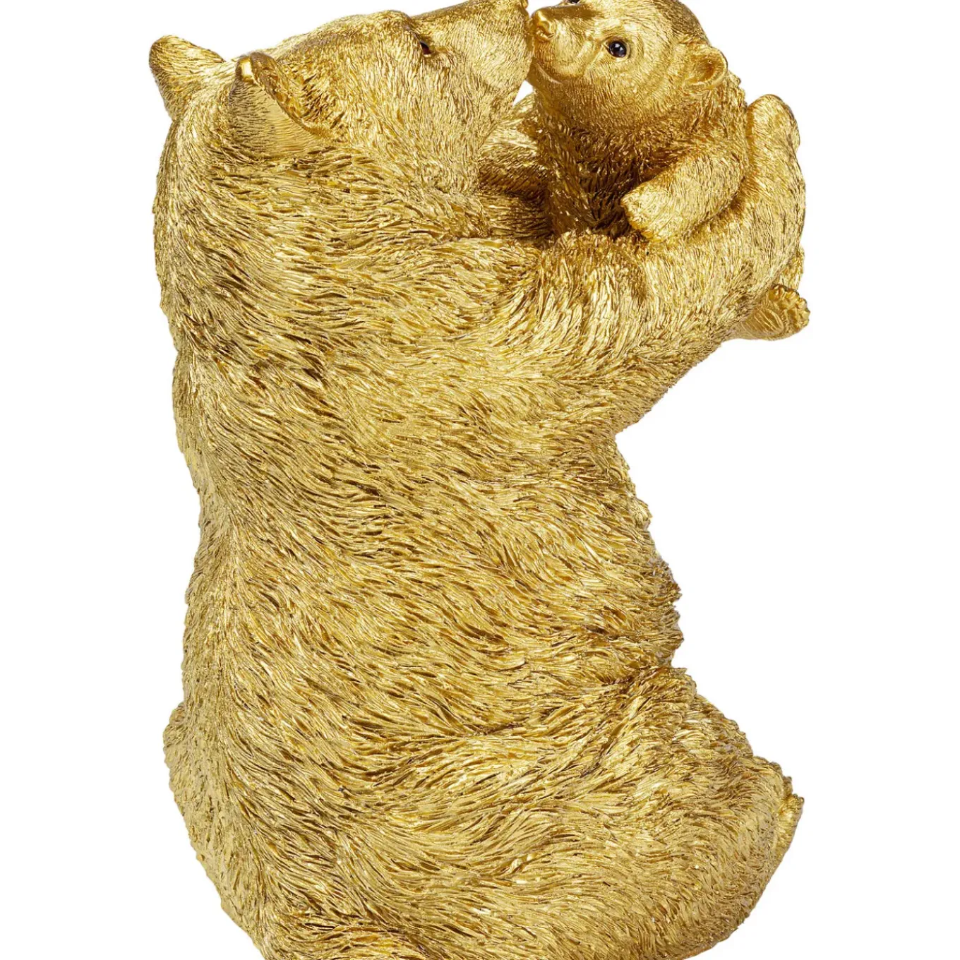 Figurine Décorative Bear Lucky Mom Dore 27