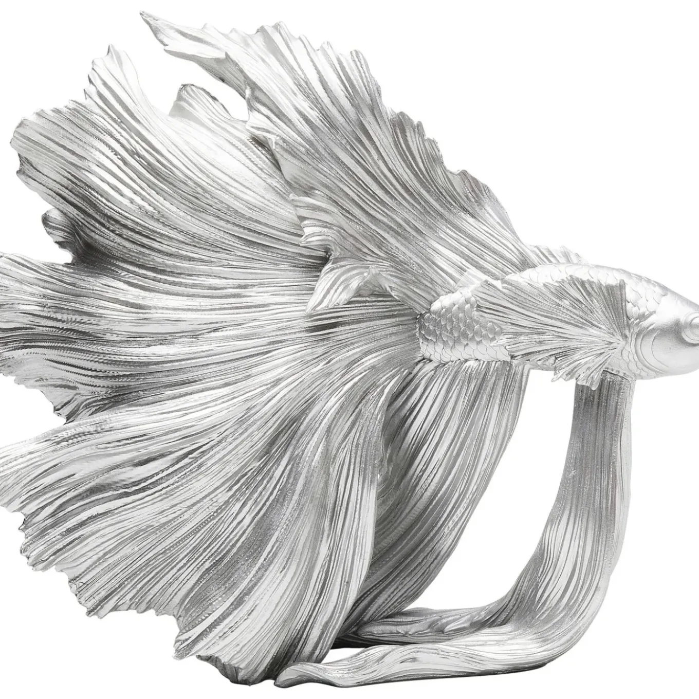Figurine Décorative Betta Fish Argente Petit