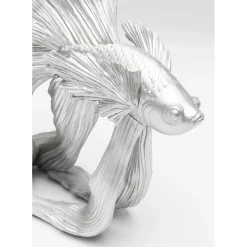 Figurine Décorative Betta Fish Argente Petit