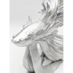 Figurine Décorative Betta Fish Argente Petit