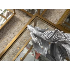 Figurine Décorative Betta Fish Argente Petit