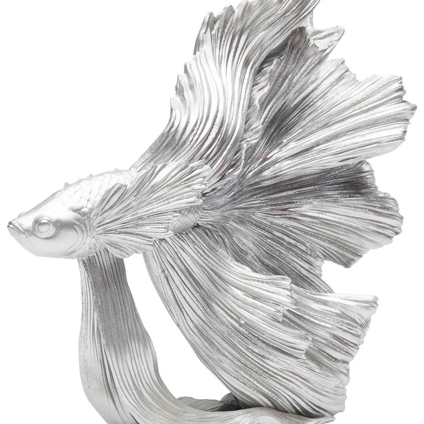 Figurine Décorative Betta Fish Argente Petit