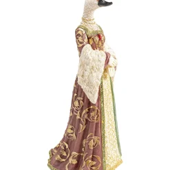 Figurine Décorative Bird Lady Duck Blanc 31Cm