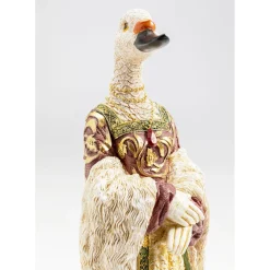Figurine Décorative Bird Lady Duck Blanc 31Cm