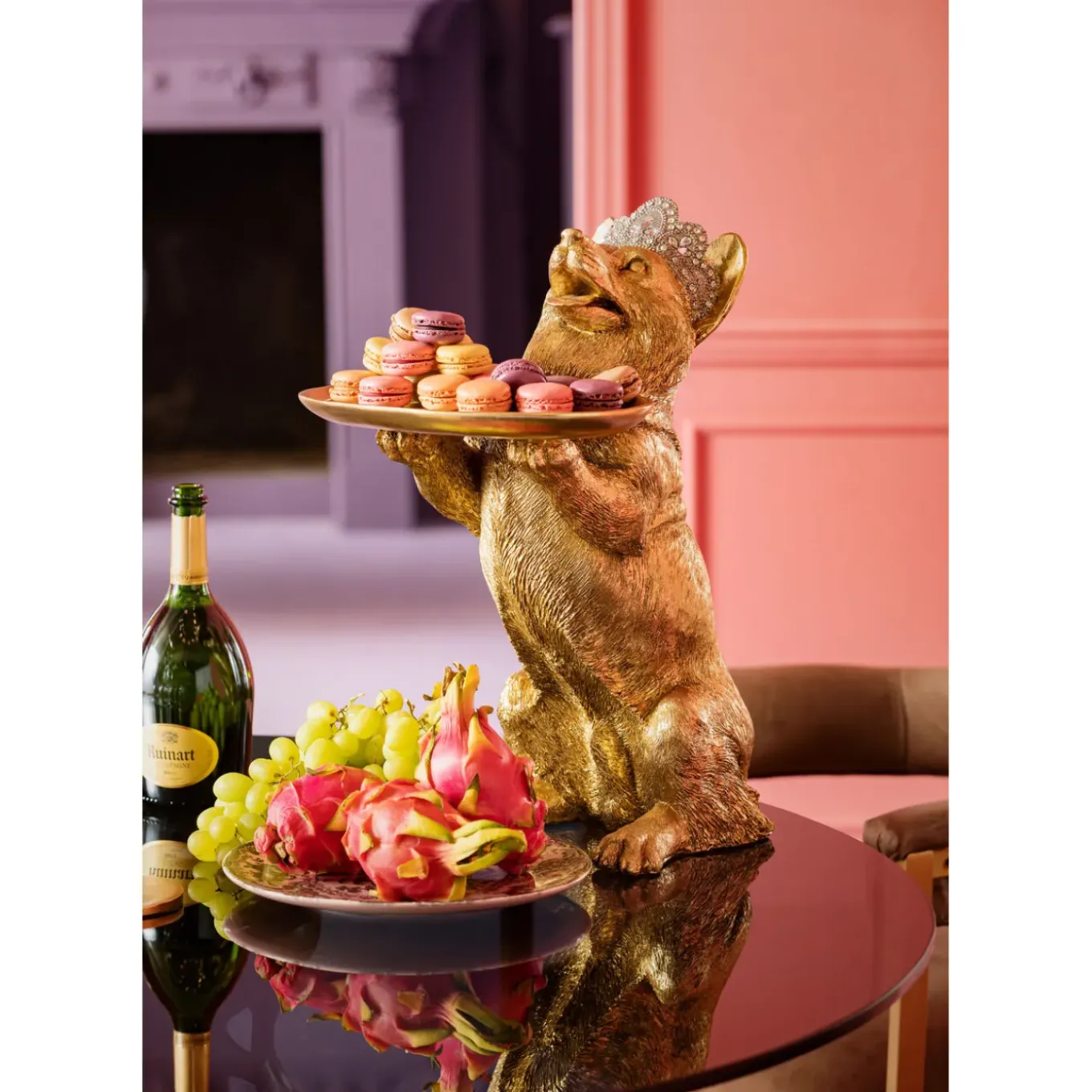 Figurine Décorative Butler Royal Standing Corgi 50