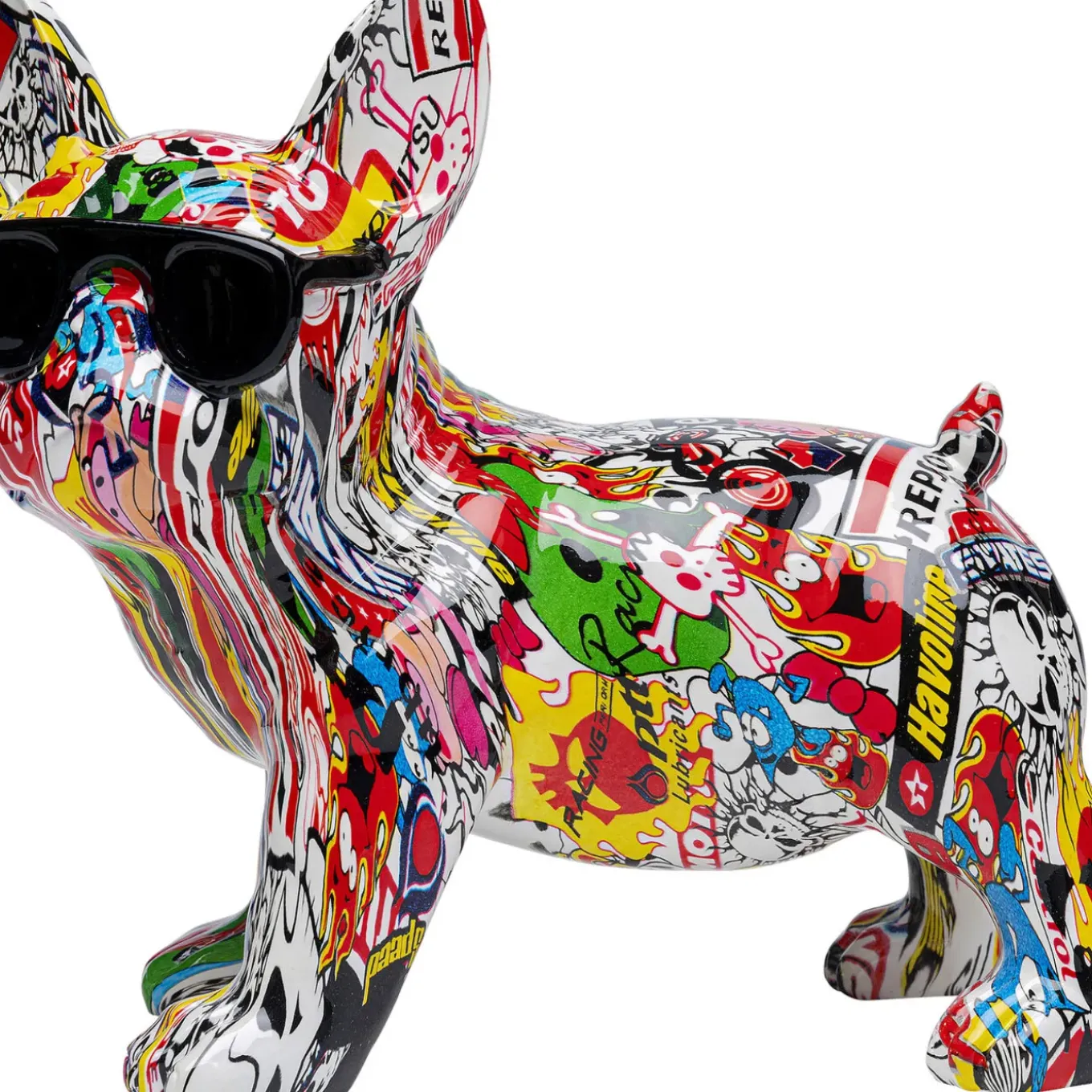 Figurine Décorative Comic Dog Glasses 25Cm