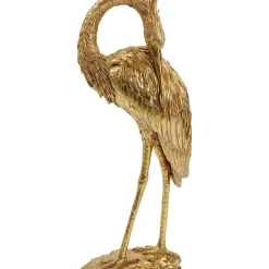 Figurine Décorative Crane Dore