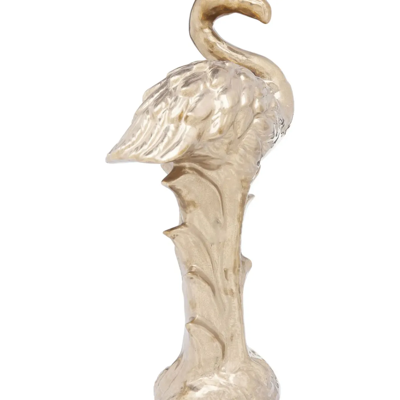 Figurine Décorative Flamingo Front Dore