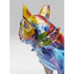 Figurine Décorative Frenchie Colorful 24Cm