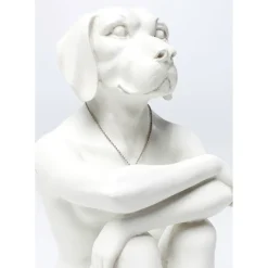 Figurine Décorative Gangster Dog Cream