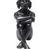 Figurine Décorative Gangster Dog Noire