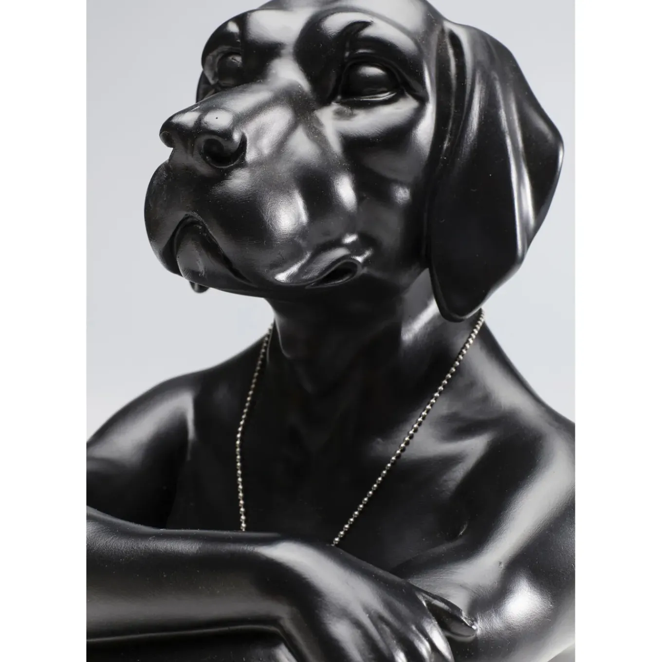 Figurine Décorative Gangster Dog Noire