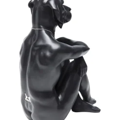 Figurine Décorative Gangster Dog Noire