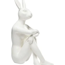 Figurine Décorative Gangster Rabbit Blanc