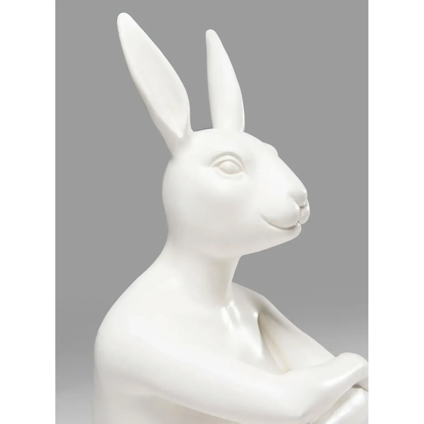 Figurine Décorative Gangster Rabbit Blanc
