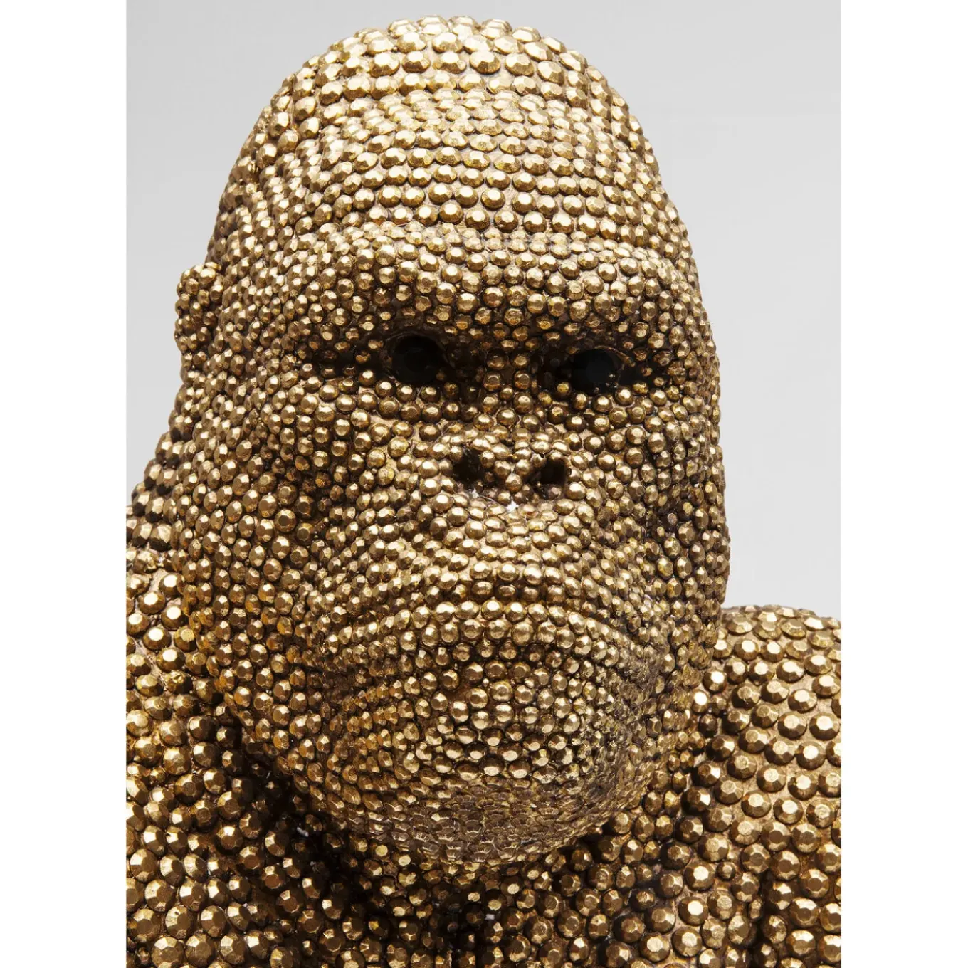 Figurine Décorative Gorilla Dore 80Cm