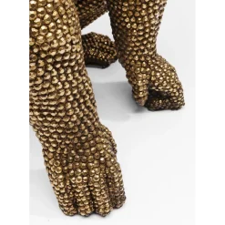 Figurine Décorative Gorilla Dore 80Cm