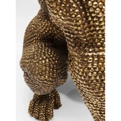 Figurine Décorative Gorilla Dore 80Cm