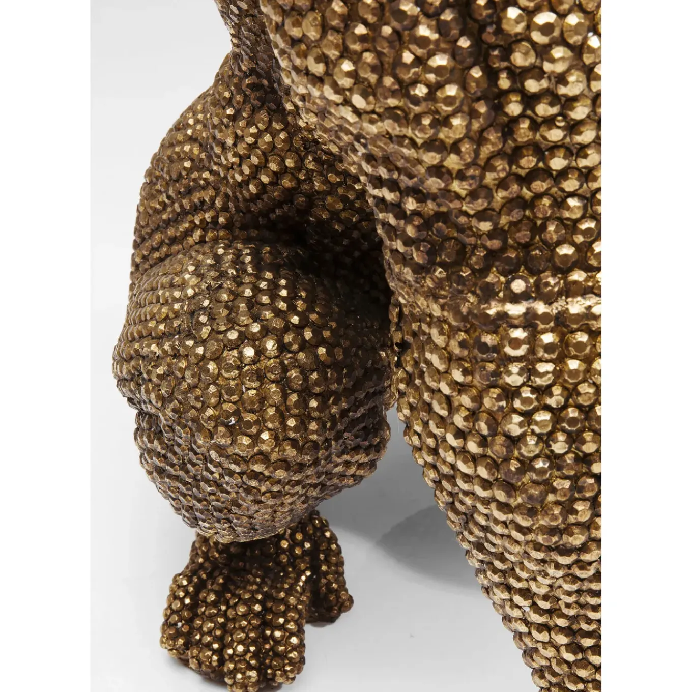 Figurine Décorative Gorilla Dore 80Cm