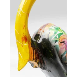 Figurine Décorative Heron Jaune 70Cm