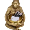 Figurine Décorative Holding Bowl Dore 41Cm