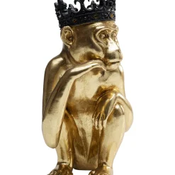 Figurine Décorative King Lui Dore 35Cm