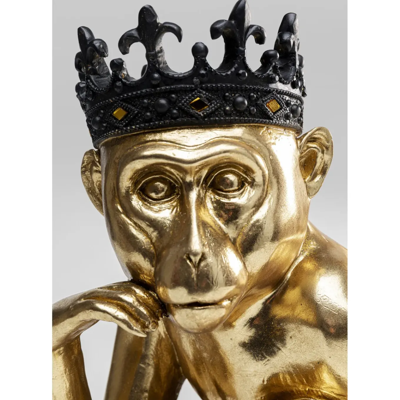 Figurine Décorative King Lui Dore 35Cm