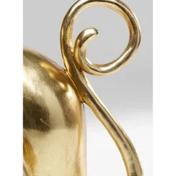 Figurine Décorative King Lui Dore 35Cm