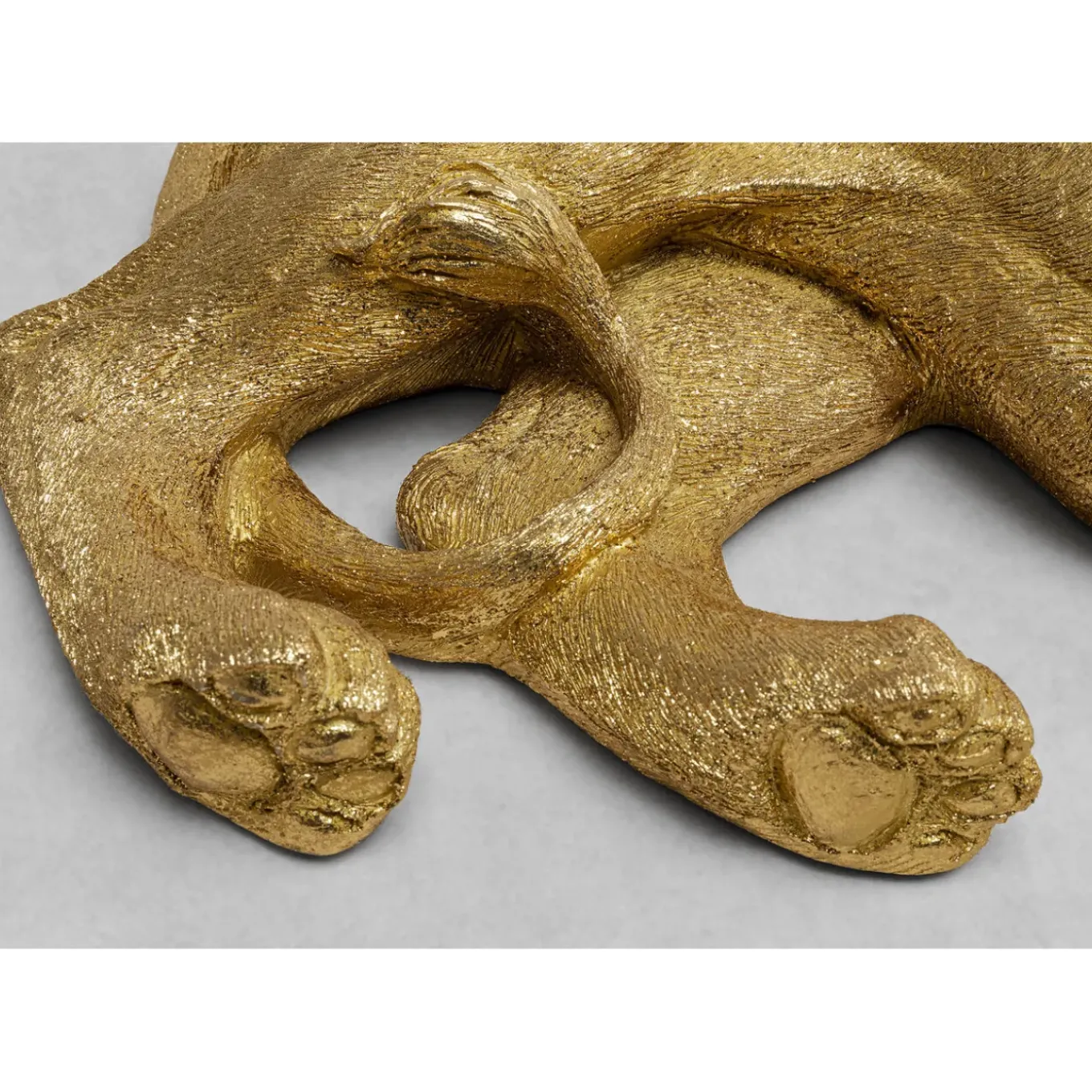 Figurine Décorative Lion Dore 113Cm