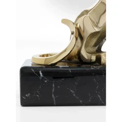 Figurine Décorative Lion On Marble 34Cm