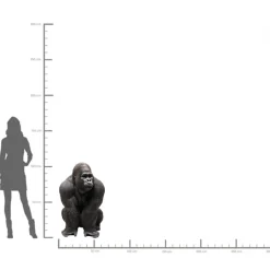 Figurine Décorative Monkey Gorilla Front Xxl 107Cm