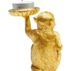 Figurine Décorative Monkey Photophore 11Cm