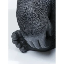Figurine Décorative Monkey Gorilla Side Noir76Cm