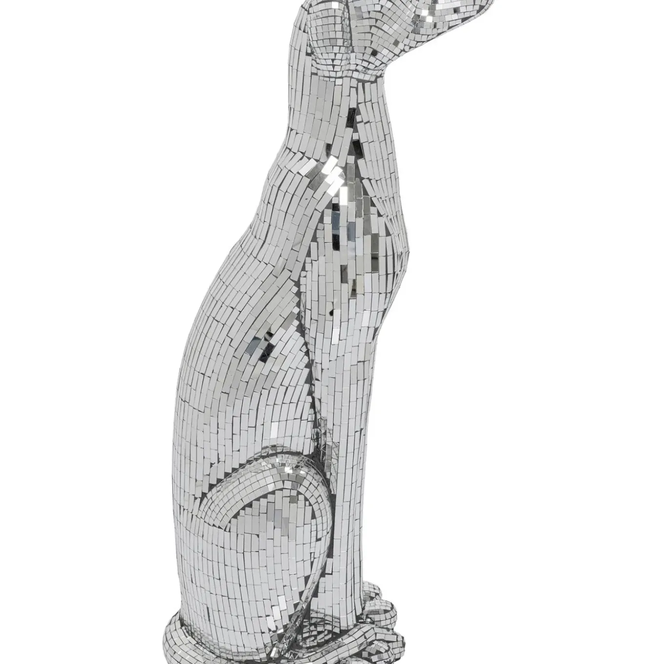 Figurine Décorative Mosaic Sitting Dog 78Cm