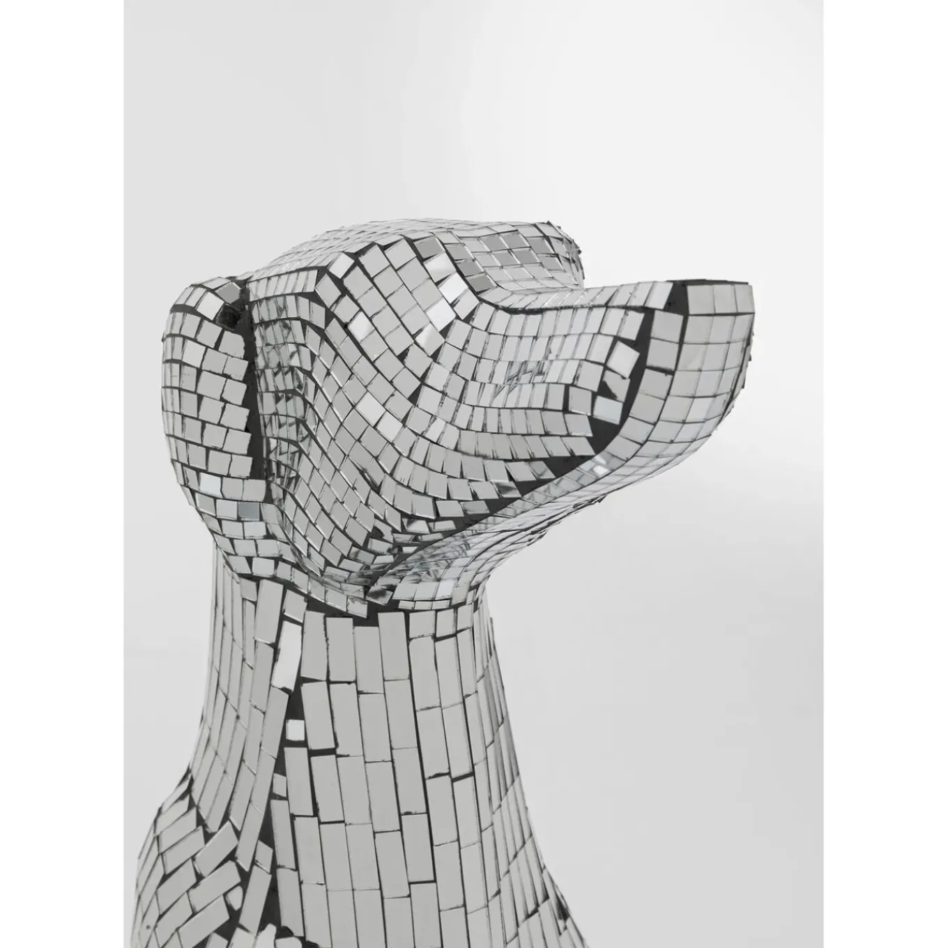 Figurine Décorative Mosaic Sitting Dog 78Cm