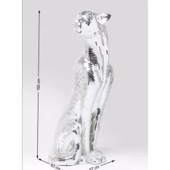 Figurine Décorative Mosaik Welcome Panther Gauche