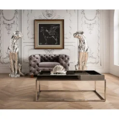 Figurine Décorative Mosaik Welcome Panther Gauche